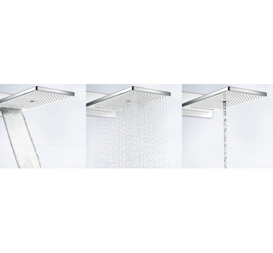 Верхній душ Hansgrohe Rainmaker Select 580 3jet білий/хромований (24001400)