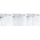 Верхний душ Hansgrohe Rainmaker Select 580 3jet белый/хромированный (24001400)