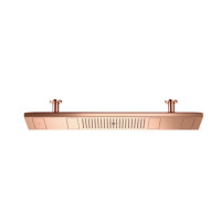 Верхній душ Axor ShowerHeaven 1200х300 4jet з підсвіткою 5000 K, Polished Red Gold (10629300)