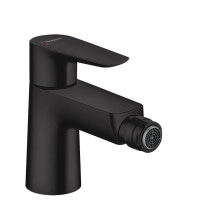 Змішувач Hansgrohe Talis E для біде Matt Black із зливним гарнітуром (71720670)