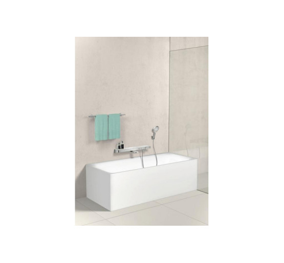 Термостат ShowerTablet Select 700 мм для ванни хромований-білий (13183400)