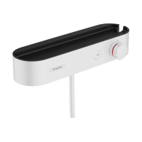 Термостат ShowerTablet Select 412 мм для душа Matt White (24360700)