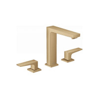 Змішувач Hansgrohe Metropol 160 для умивальника на 3 отвори Brushed Bronze (32515140)