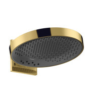 Верхній душ Hansgrohe Rainfinity 360 3jet з тримачем Polished Gold Optic (26234990)