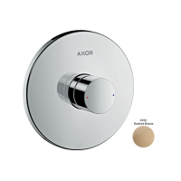 Смеситель Axor Uno скрытого монтажа для душа Zero 45605140 Brushed Bronze