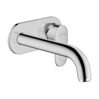 Змішувач Hansgrohe Vernis Blend для раковини зі стіни прихованого монтажу 205 мм, Chrome (71576000)