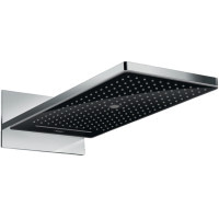 Верхній душ Hansgrohe Rainmaker Select 580х260 3jet хромований/чорний (24001600)