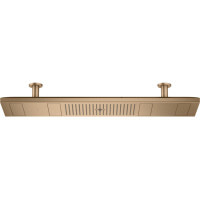Верхній душ Axor ShowerHeaven 1200х300 4jet з підсвіткою 3500 K , Brushed Bronze (10628140)