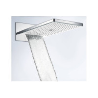 Верхний душ Hansgrohe Rainmaker Select 580х260 3jet хромированный/черный (24001600)