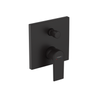 Змішувач Hansgrohe Vernis Shape прихованого монтажу для ванни/душу, верхня частина Matt Black (71468670)