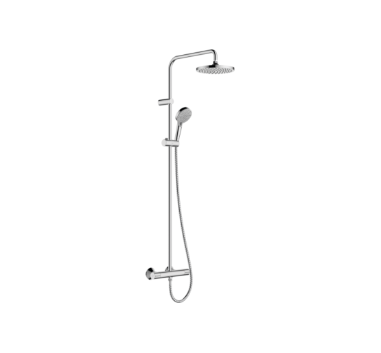 Душова система Hansgrohe Vernis Blend Showerpipe 200 1jet з термостатом Chrome (26276000)