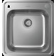 Кухонна мийка Hansgrohe S412-F400 на стільницю 480х520 з сифоном automatic (43335800) Stainless Steel