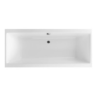 Ванна акрилова прямокутна 1605x755 Excellent PRYZMAT (WAEX.PRY16WH)