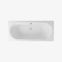 Акриловая ванна прямоугольная 1700x750 матовый белый Excellent Oceana Slim