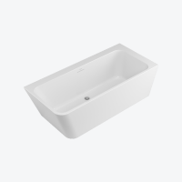 Ванна пристінна кутова права Excellent Lila 1600x730