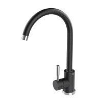 Змішувач для кухні GRANADO Elche Black shine