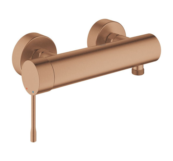 Кран для душової кабіни однозахватний GROHE Essence бронзовий латунь без душового набору 33636DL1