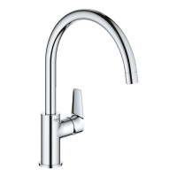 Змішувач для кухні одноважільний GROHE QuickFix StartEdge 30529001 хром латунь CV030597