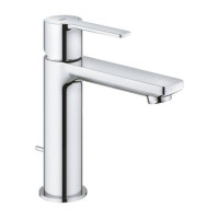 Кран для раковины однозахватный GROHE Lineare New S-Size хром латунь с донным клапаном 32114001
