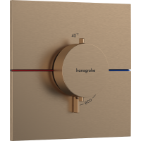 Термостат hansgrohe ShowerSelect Comfort E для душа 15574140 бронза