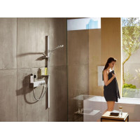 Термостат hansgrohe ShowerTablet 350 для душа, білий/хром 13102400 (виставковий взірець)