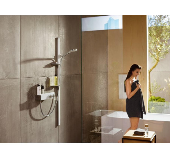 Термостат hansgrohe ShowerTablet 350 для душа, білий/хром 13102400 (виставковий взірець)