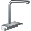 Змішувач hansgrohe Aquno Select M81 для кухонної мийки з висувним душем, хром 73836000