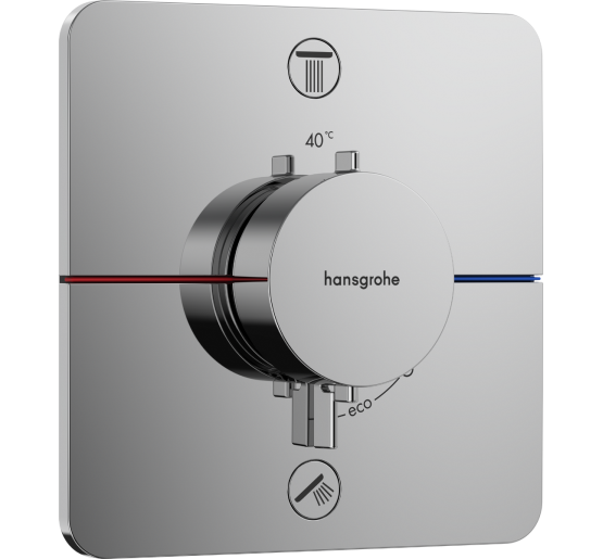 Термостат hansgrohe ShowerSelect Comfort Q для душа 15583000 хром