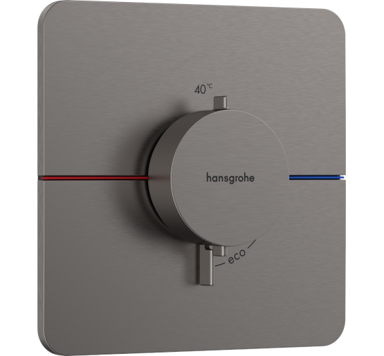 Термостат hansgrohe ShowerSelect Comfort Q для душа 15588340 черный матовый хром
