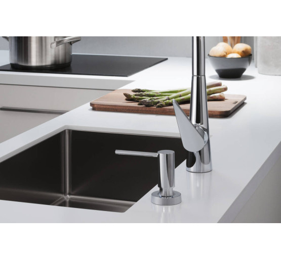 Змішувач hansgrohe Talis Select M51 для кухонної мийки, під сталь 73852800
