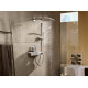 Термостат hansgrohe ShowerTablet 600 для душа на 2 потребителя, 13108400 белый/хром