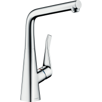 Змішувач hansgrohe Metris M71 для кухонної мийки, хром 14782000
