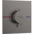 Термостат hansgrohe ShowerSelect Comfort E для душа 15574340 черный матовый хром