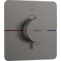 Термостат hansgrohe ShowerSelect Comfort Q для душа 15581340 чорний матовий хром