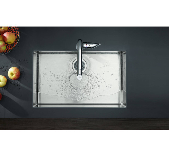 Змішувач hansgrohe Metris Select M71 для кухонної мийки, під сталь 73803800