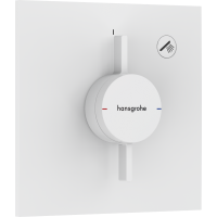 Смеситель hansgrohe DuoTurn E для душа скрытого монтажа, белый матовый 75617700