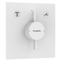 Змішувач hansgrohe DuoTurn E для душу прихованого монтажу, білий матовий 75417700