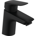 Змішувач hansgrohe Logis для раковини із зливним клапаном Push-Open, чорний матовий 71077670