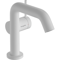 Змішувач hansgrohe Tecturis S CoolStart EcoSmart+ для раковини без зливного гарнитуру, білий матовий 73321700