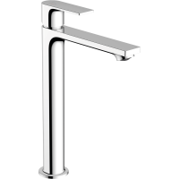 Змішувач hansgrohe Rebris E CoolStart для раковини зі зливним гарнітуром, хром 72583000