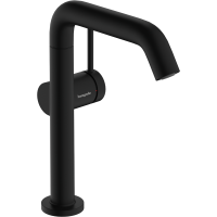 Змішувач hansgrohe Tecturis S CoolStart EcoSmart+ для раковини з зливним гарнитуром, чорний матовий 73360670