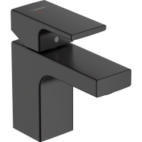 Змішувач hansgrohe Vernis Shape CoolStart для раковини із зливним гарнітуром, чорний матовий 71593670