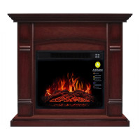 Камінокомплект ArtiFlame MANCHESTER AF23S МАХАГОН КОРИЧНЕВИЙ АНТИК (зі звуком)
