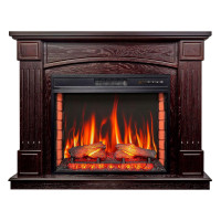 Каминокомплект ArtiFlame BOSTON AF28S ТЕМНЫЙ ОРЕХ (со звуком)