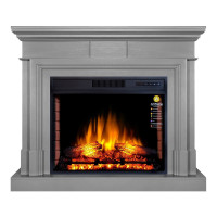 Камінокомплект ArtiFlame STAMFORD AF28S СІРИЙ (зі звуком)