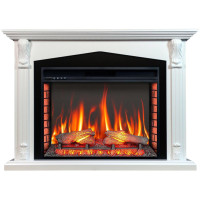 Камінокомплект ArtiFlame PRAGA AF33 БІЛИЙ Б'ЯНКО