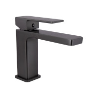 Смеситель для раковины Qtap Gemini QTGEM270GMB45676 Gunmetal Black PVD