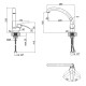 Змішувач для кухні Lidz Anny 008F (k40) LDANN008FCRM35123 Chrome