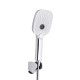 Смеситель для ванны Qtap Gemini (с душевым гарнитуром) QTGEM259CRW45683 Chrome/White