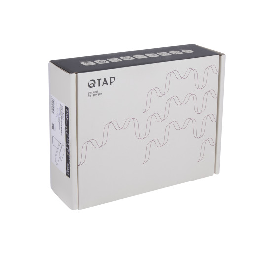 Смеситель для раковины Qtap Presto QTPRE270GRP45581 Graphite